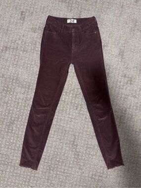 We The Free by Free People Sun Chaser Corduroy Skinny Pants – Size 24